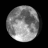 Waning Gibbous, Moon age: 18 days, 10 hours, 20 minutes, 89%