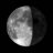 Waning Gibbous, Moon age: 21 days, 5 hours, 30 minutes, 61%