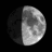 Waxing Gibbous, Moon age: 7 days, 17 hours, 37 minutes, 82%
