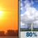 Friday: Partly Sunny then Chance Showers And Thunderstorms