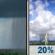 Saturday: Slight Chance Rain Showers then Slight Chance Showers And Thunderstorms